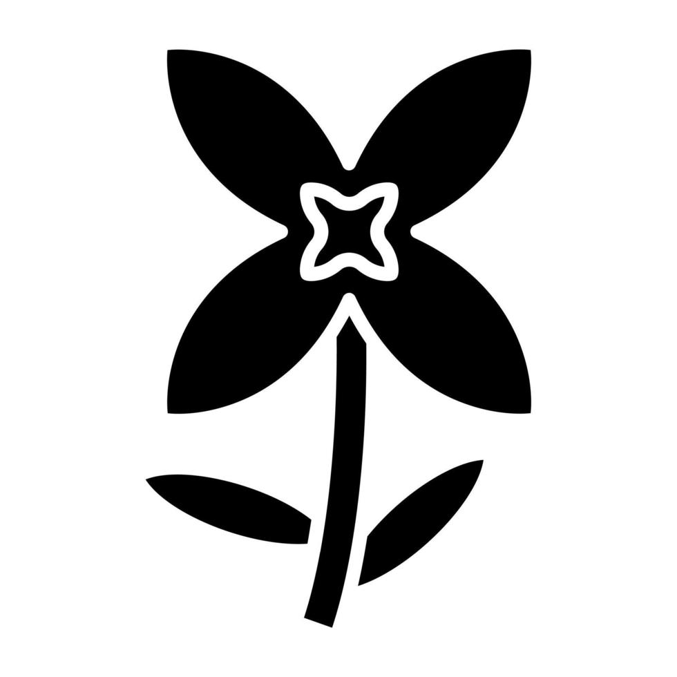 Bouvardia Icon Style vector