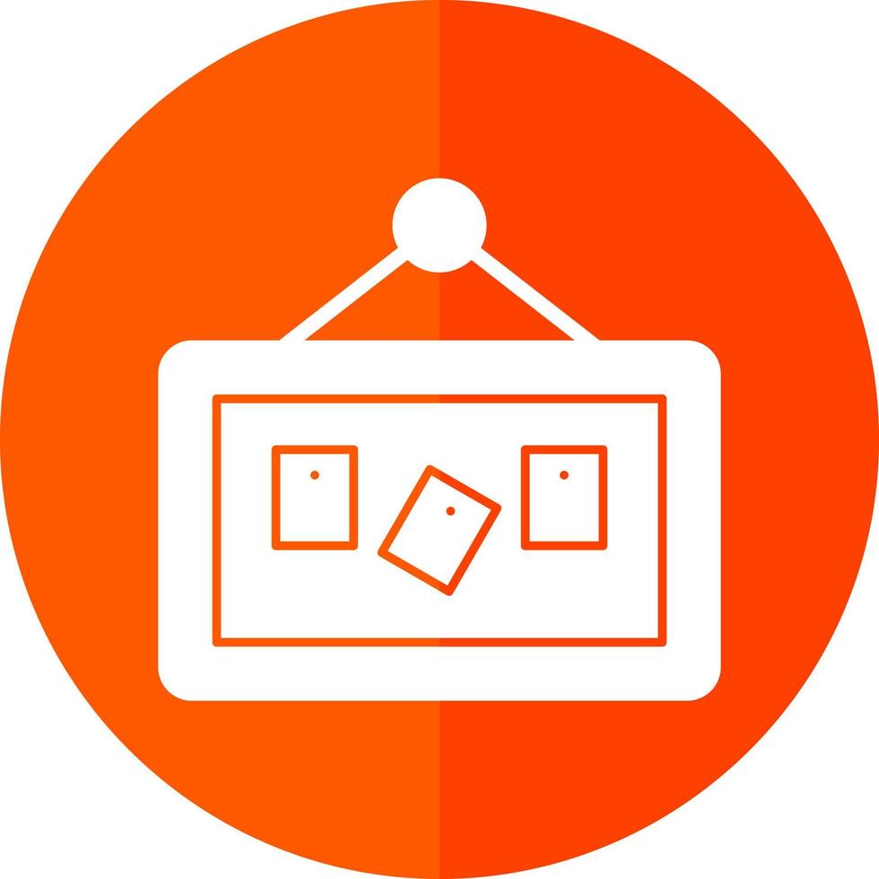 Pinboard Vector Icon Design