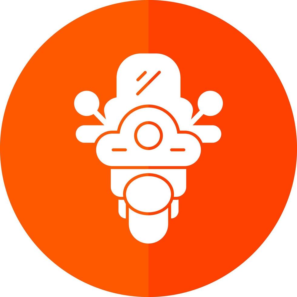 diseño de icono de vector de moto