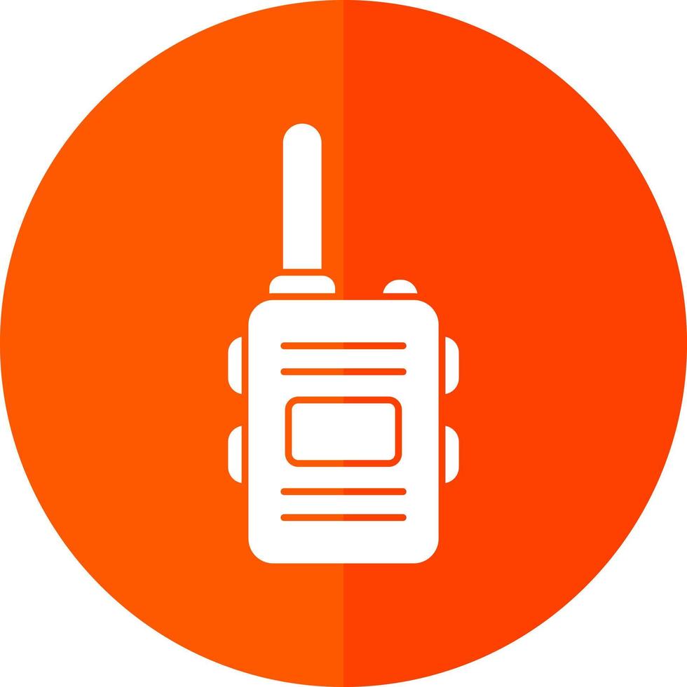 Walkie Talkie Vector Icon Design