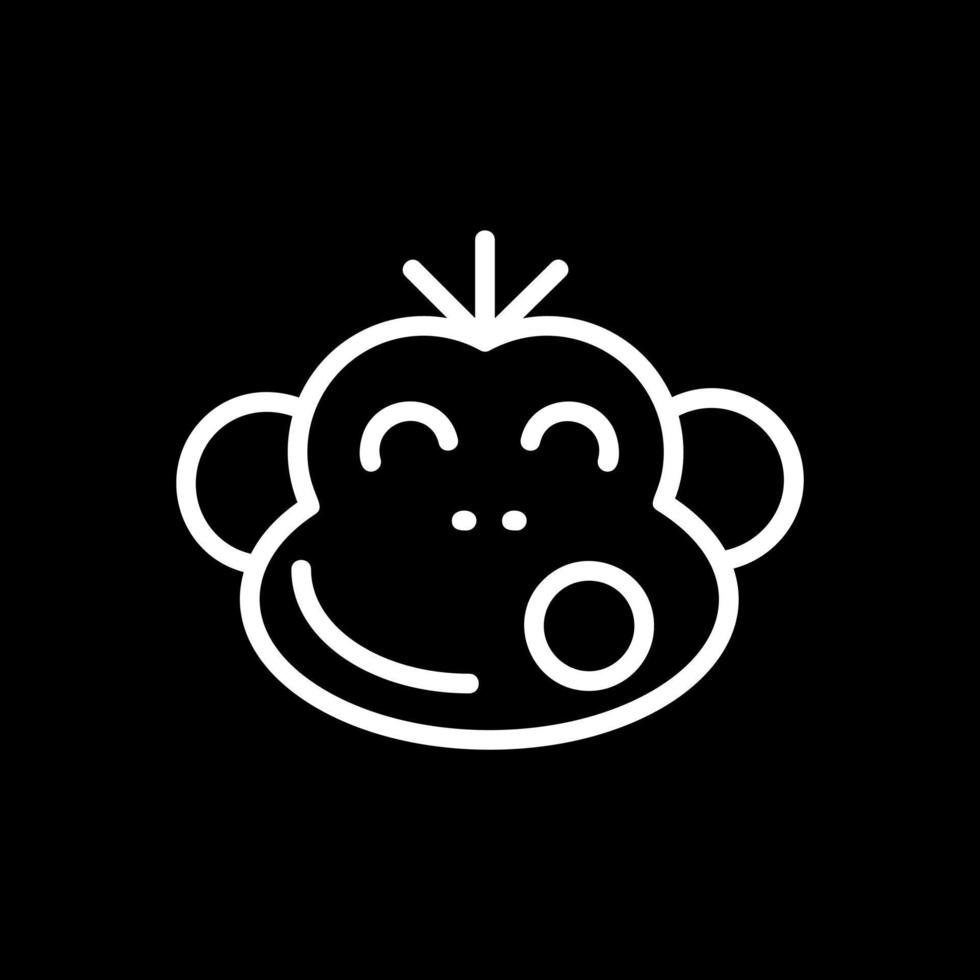 Monkey Vector Icon Design