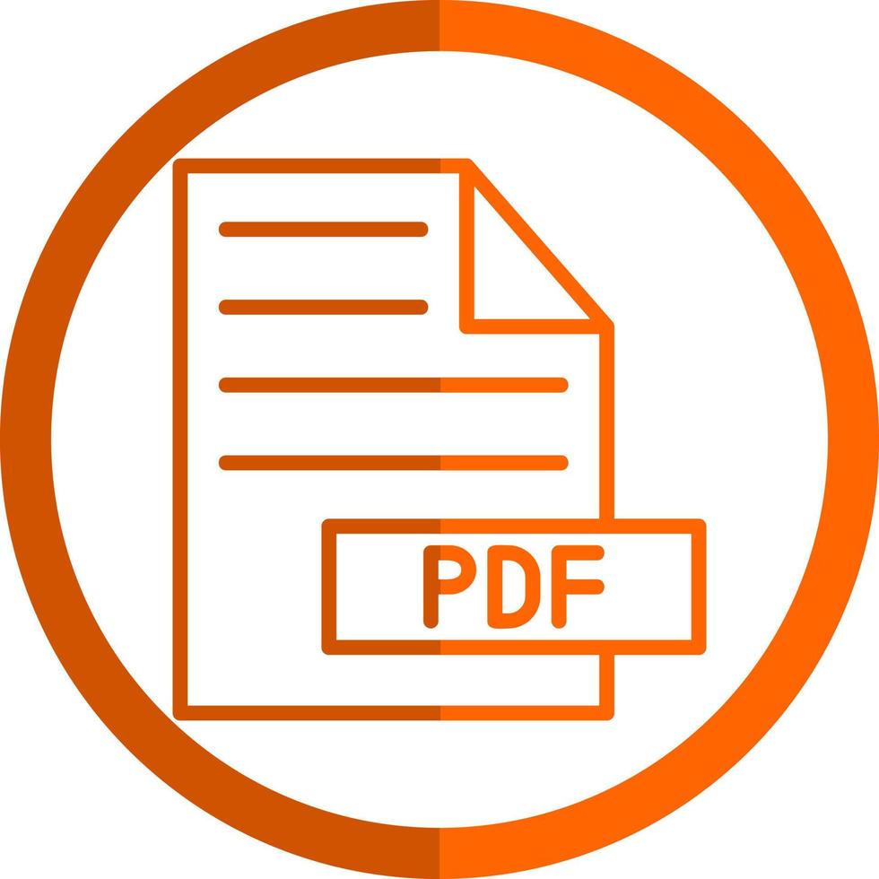 Pdf Vector Icon Design