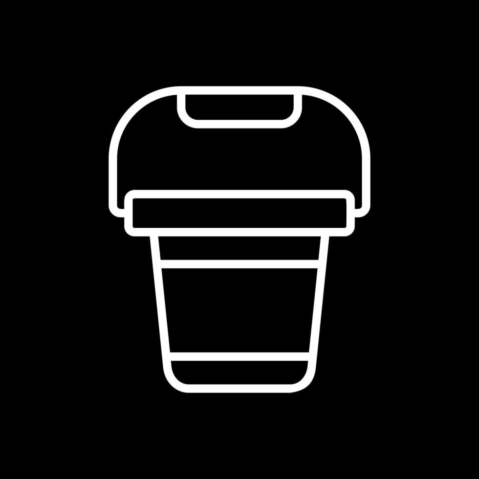 Pail Vector Icon Design