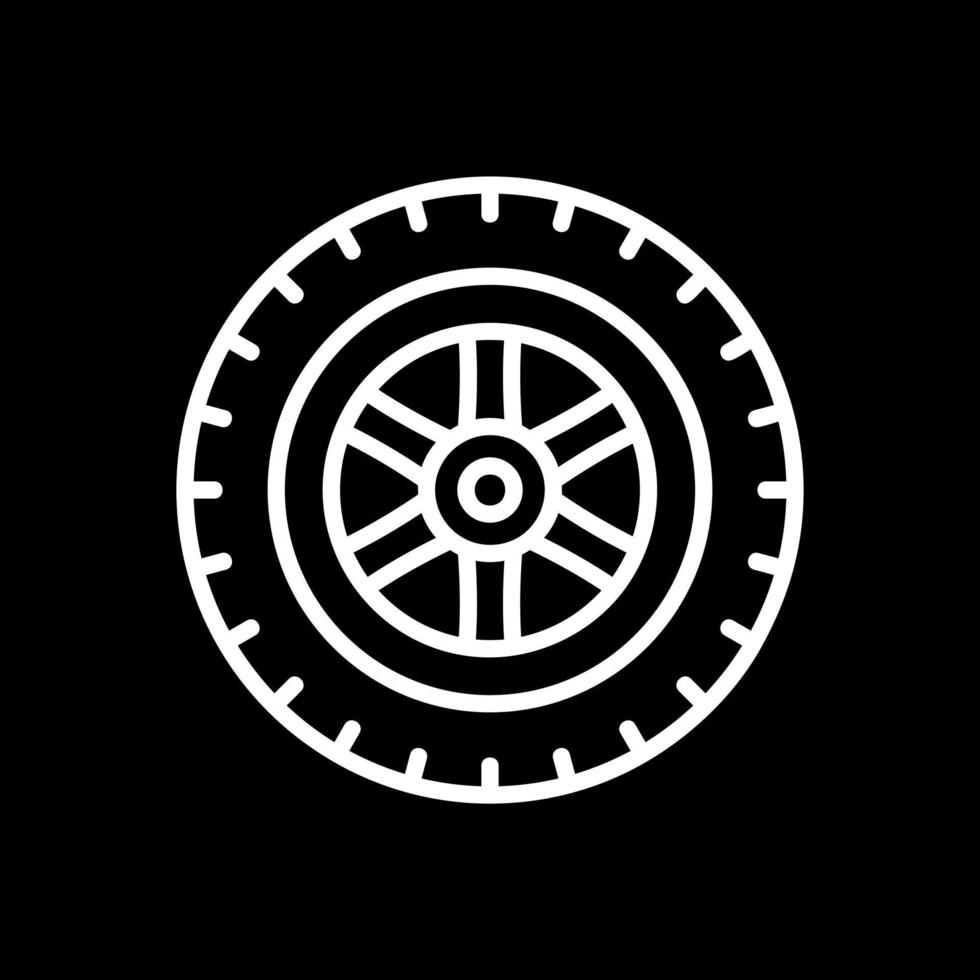 Tire Vector Icon Design