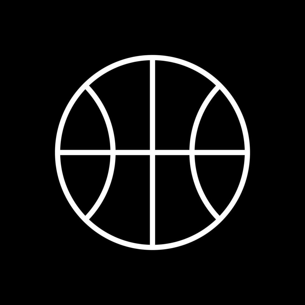 Basketball Vector Icon Design