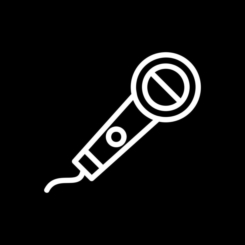 Mike Vector Icon Design
