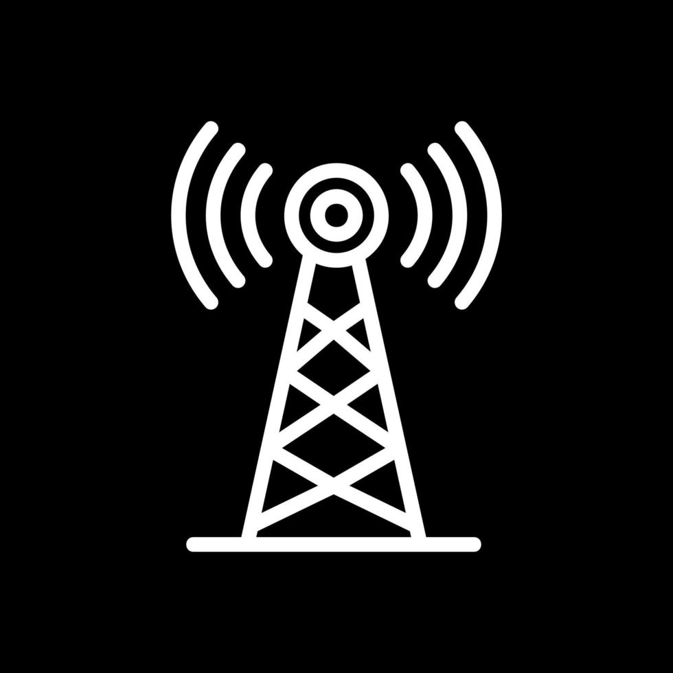 diseño de icono de vector de torre celular