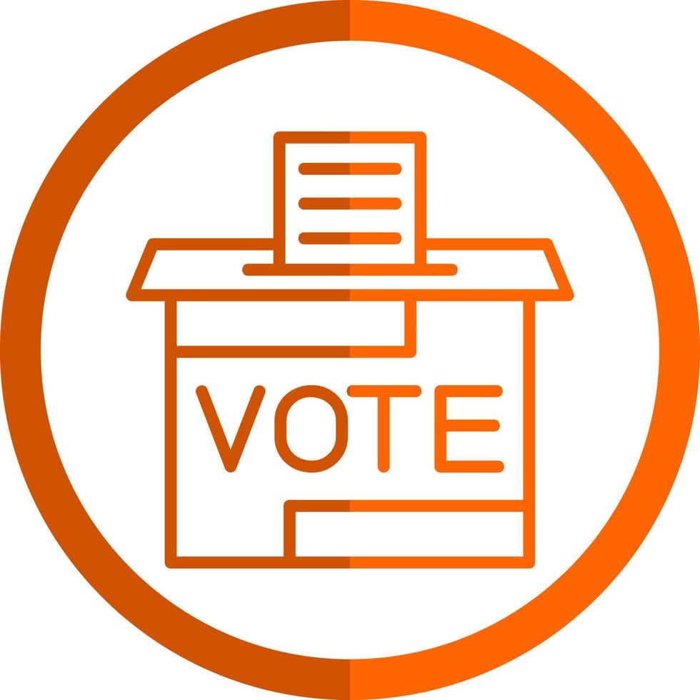 Ballot Vector Icon Design