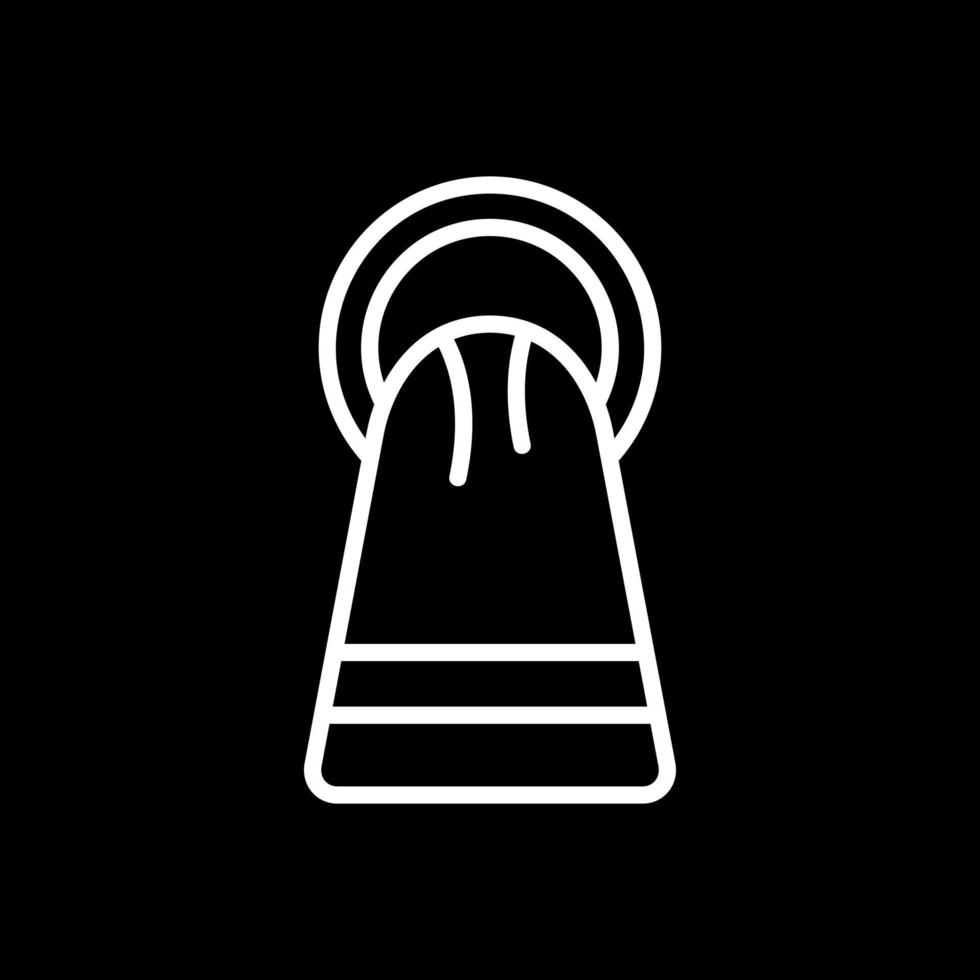Towel Rack Vector Icon Design