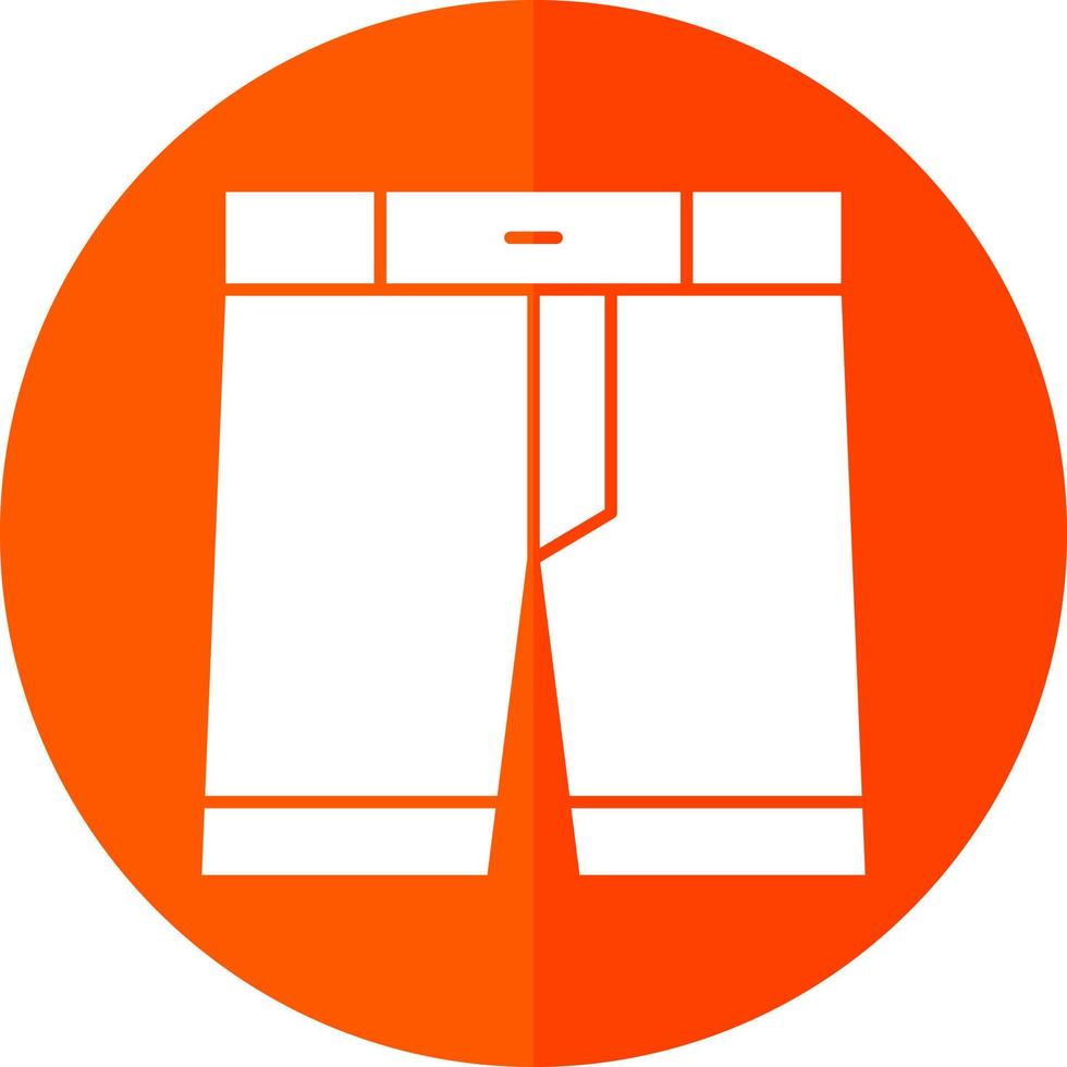 diseño de icono de vector de pantalones cortos