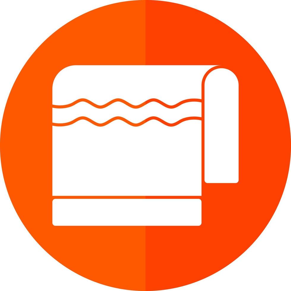 Towel Vector Icon Design
