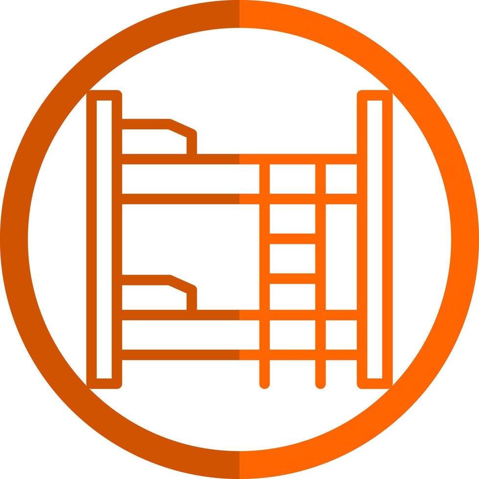 Bunk Vector Icon Design
