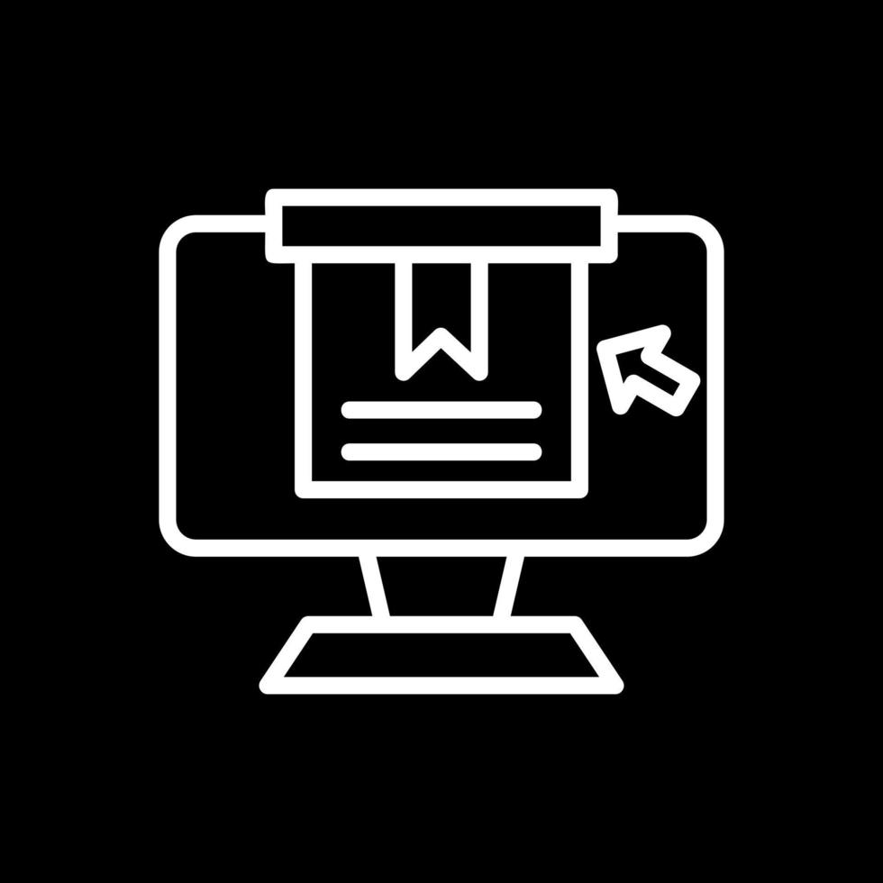 Online Order Vector Icon Design