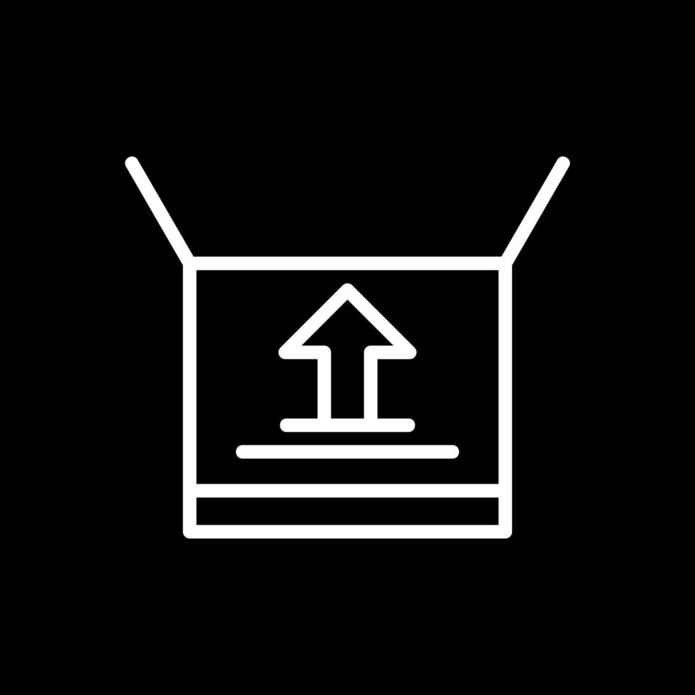 Open Box Vector Icon Design