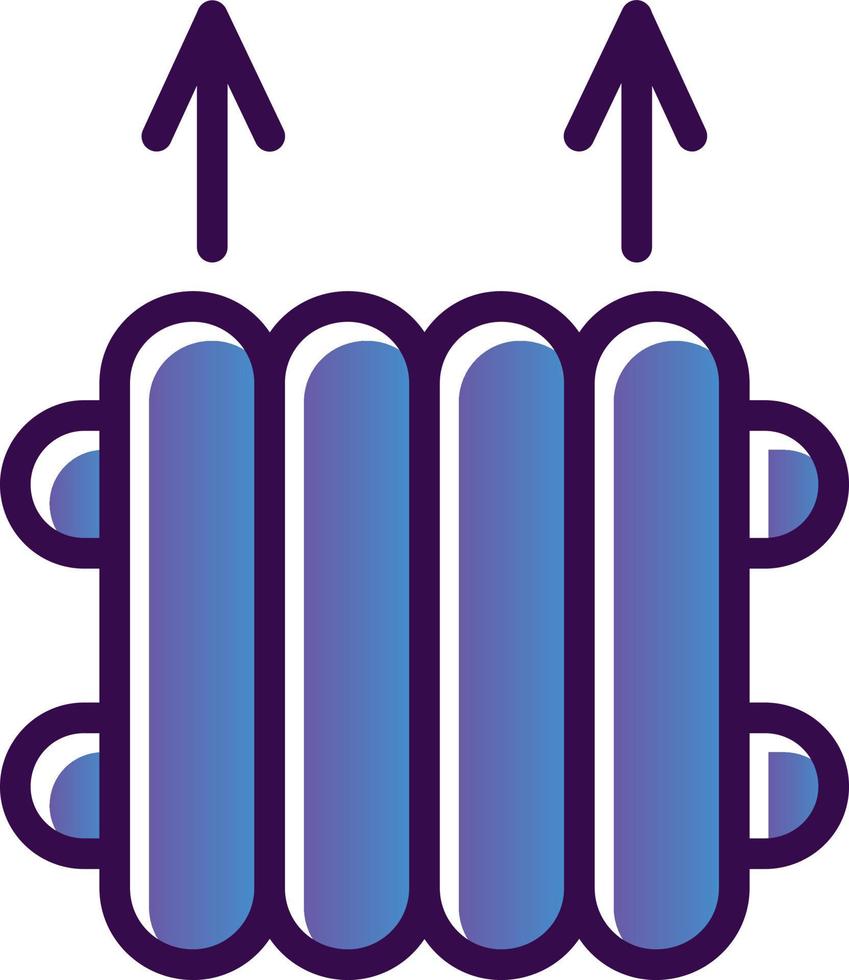 Radiator Vector Icon Design