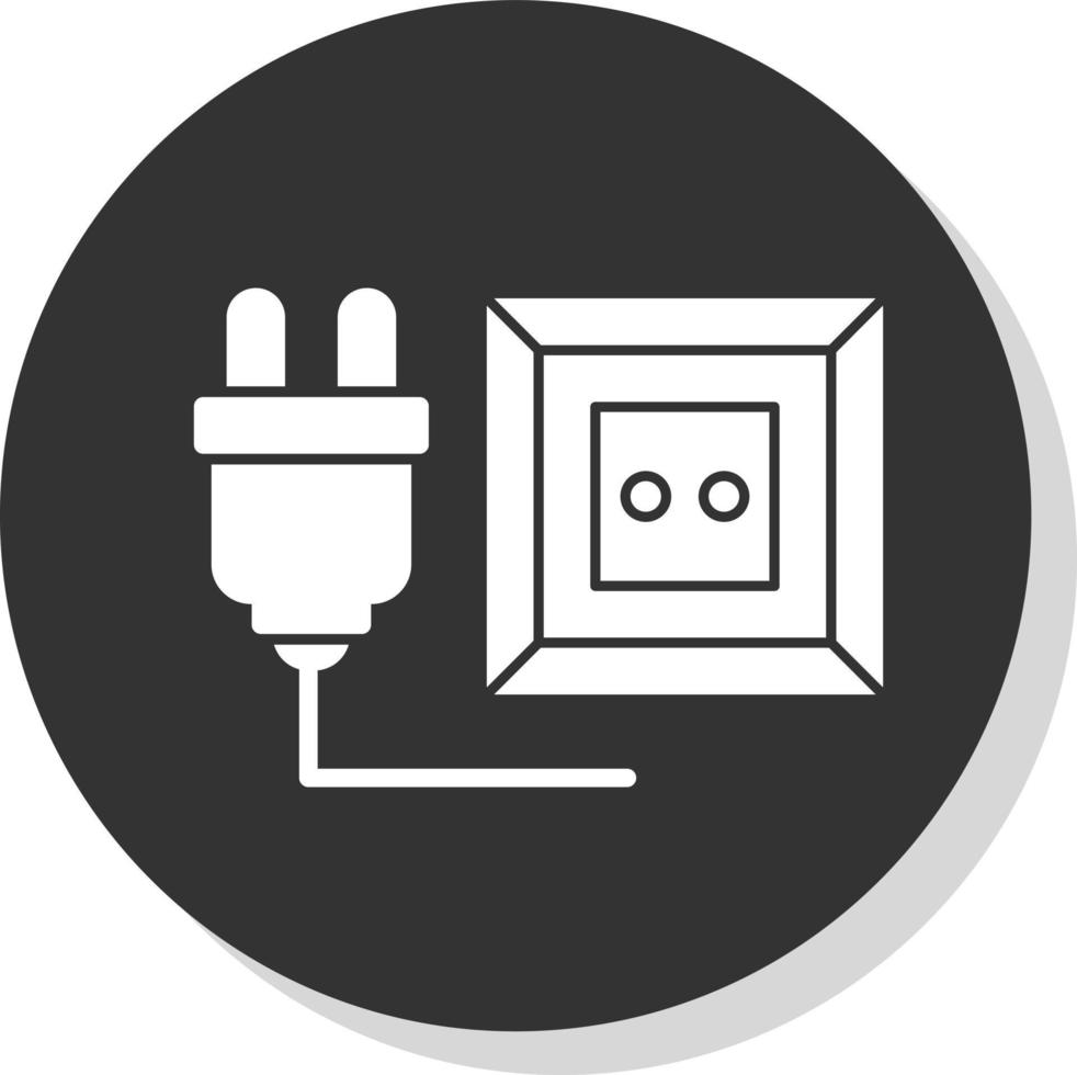Unplugged Vector Icon Design