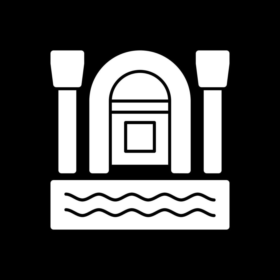 Rafting Vector Icon Design