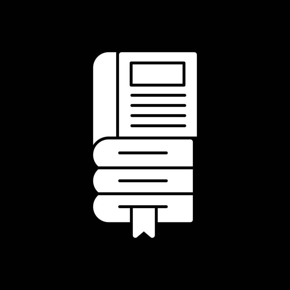 Book Stack Vector Icon Design