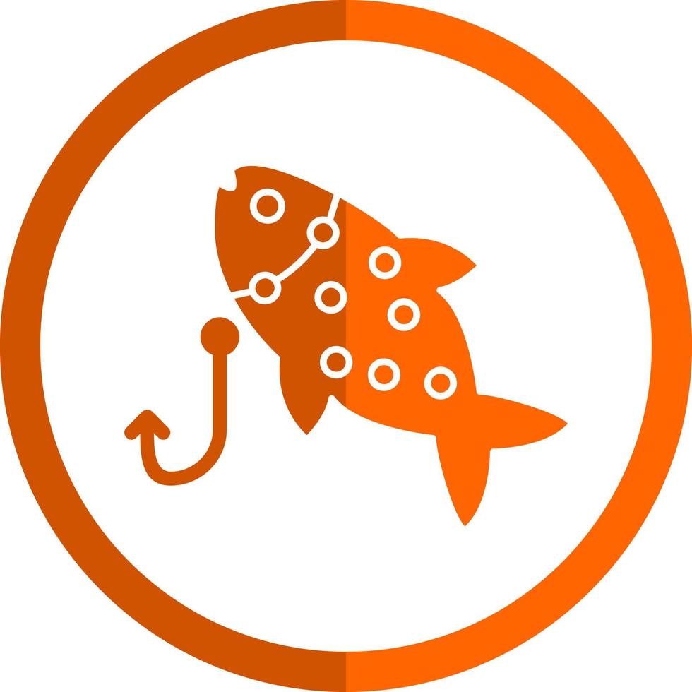 Fishin Vector Icon Design