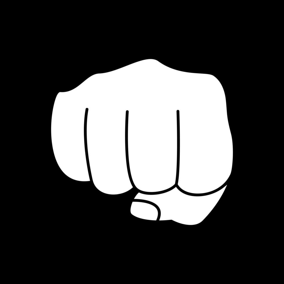 Punch Vector Icon Design