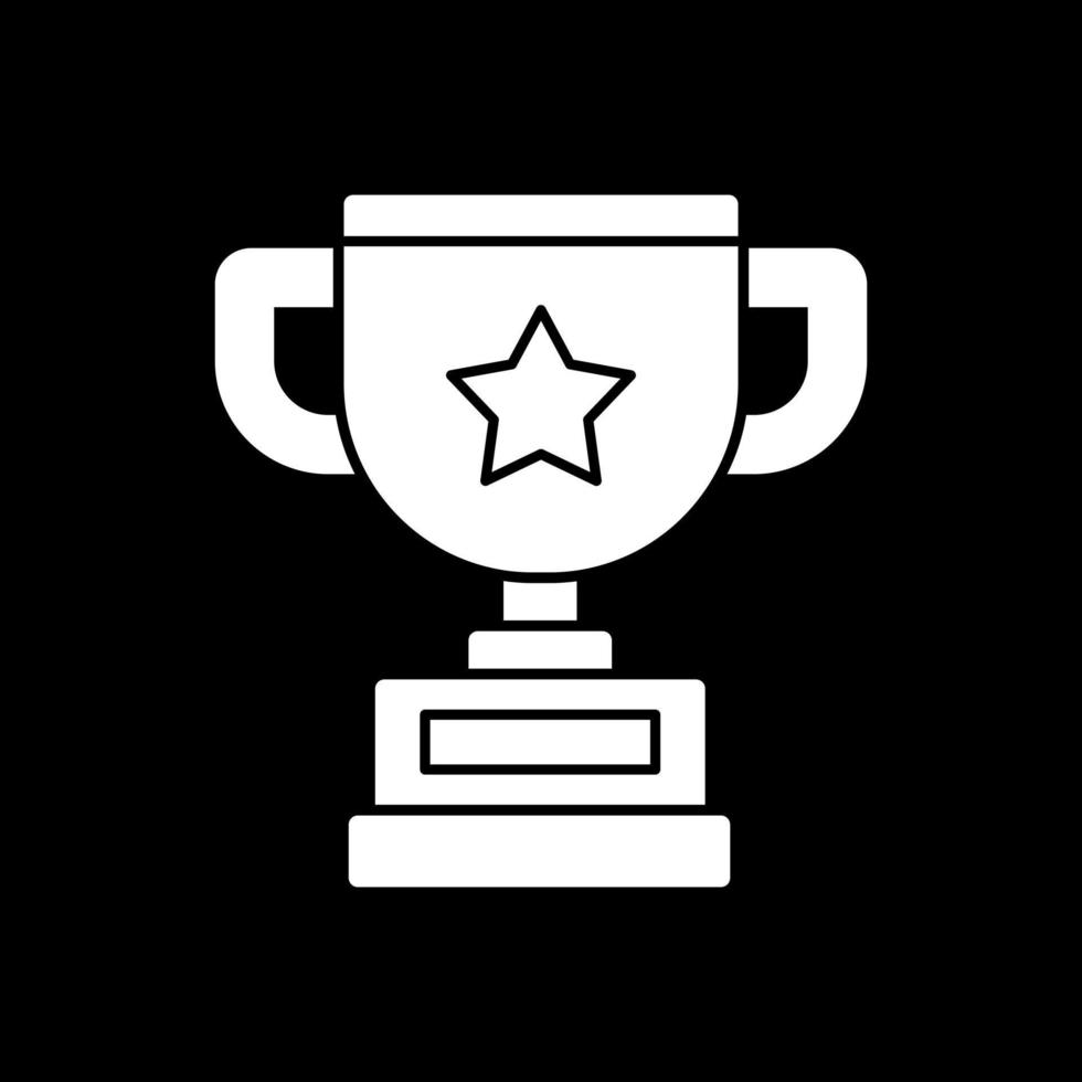 diseño de icono de vector de trofeo