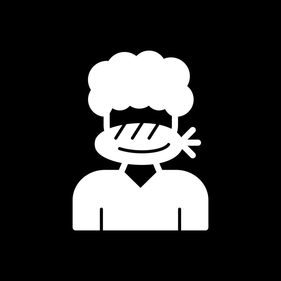 Eating Vector Icon Design