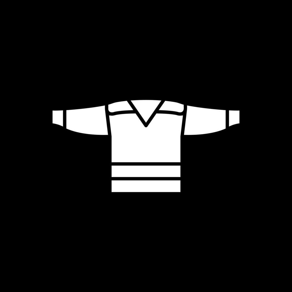 Hockey Jersey Vector Icon Design