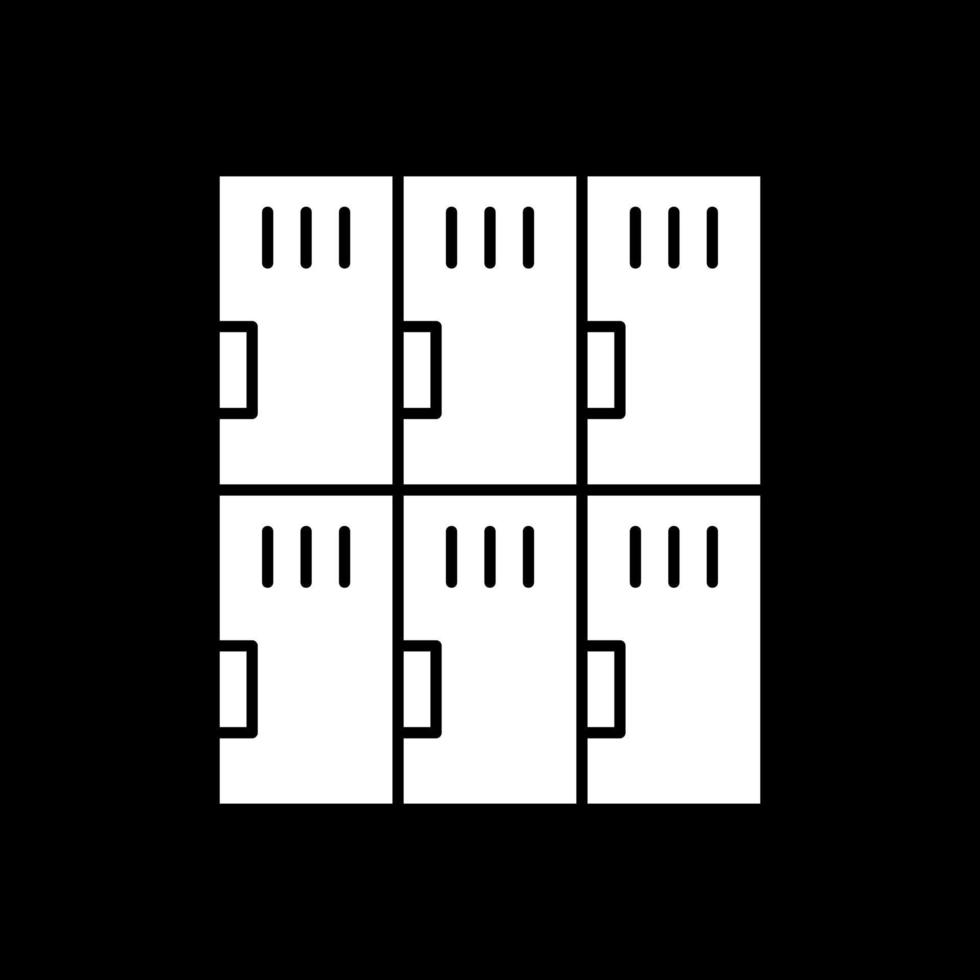 Locker Room Vector Icon Design