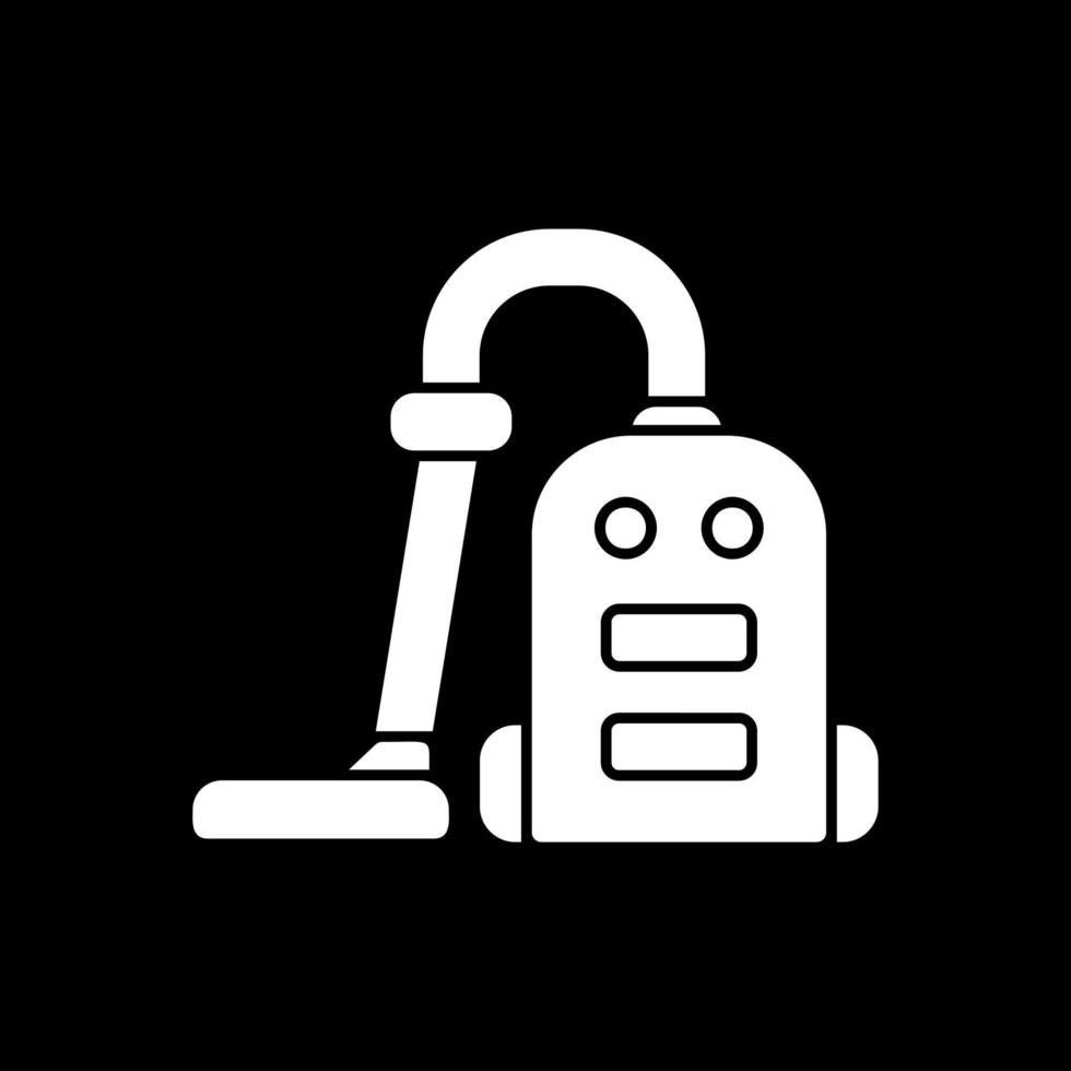 Vacuum Cleaner Vector Icon Design