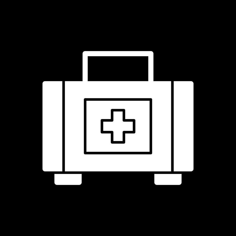 First Aid Kit Vector Icon Design