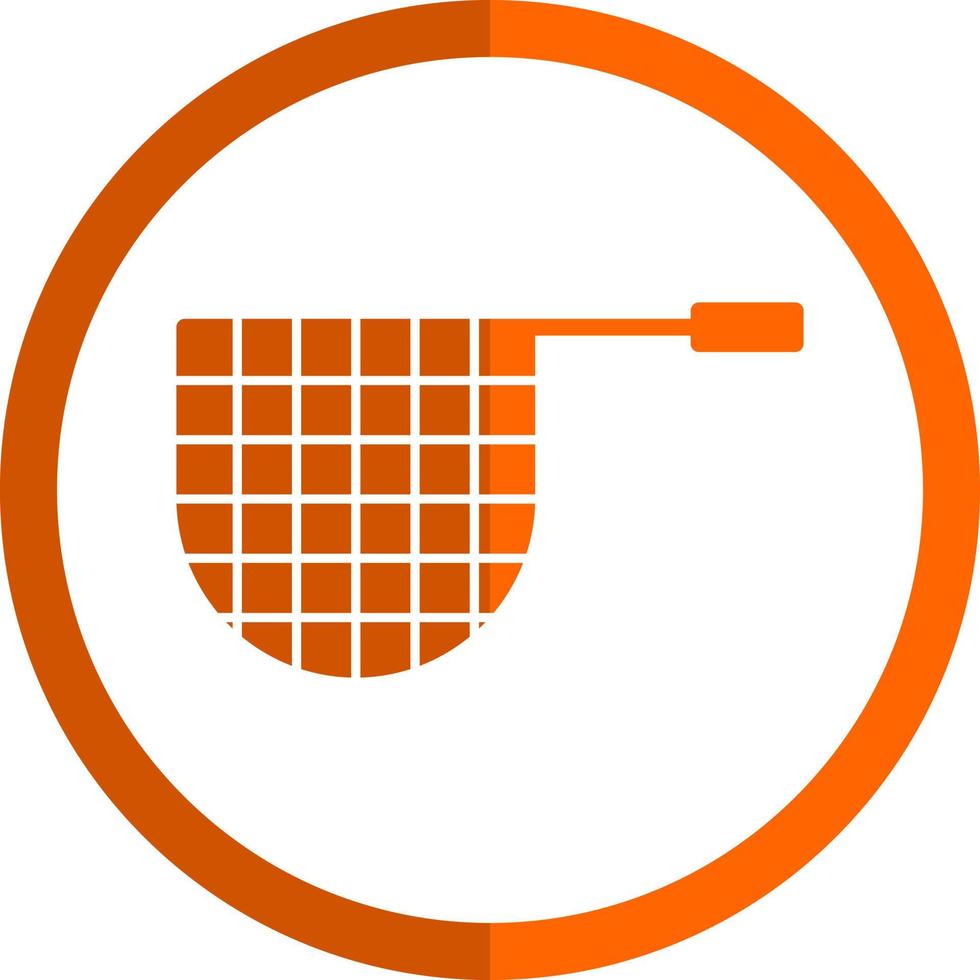 Fishing Net Vector Icon Design