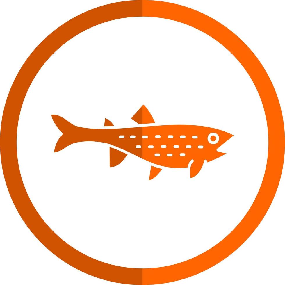 Trout Vector Icon Design