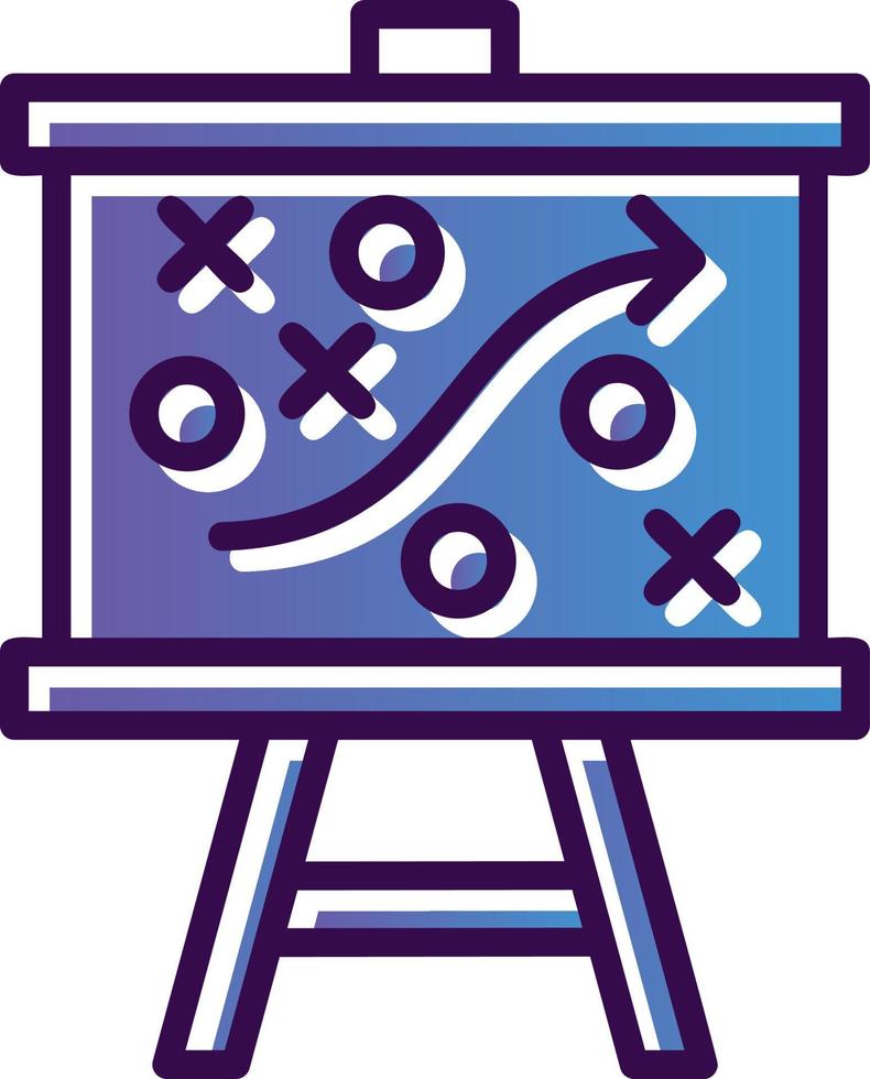 diseño de icono de vector de estrategia