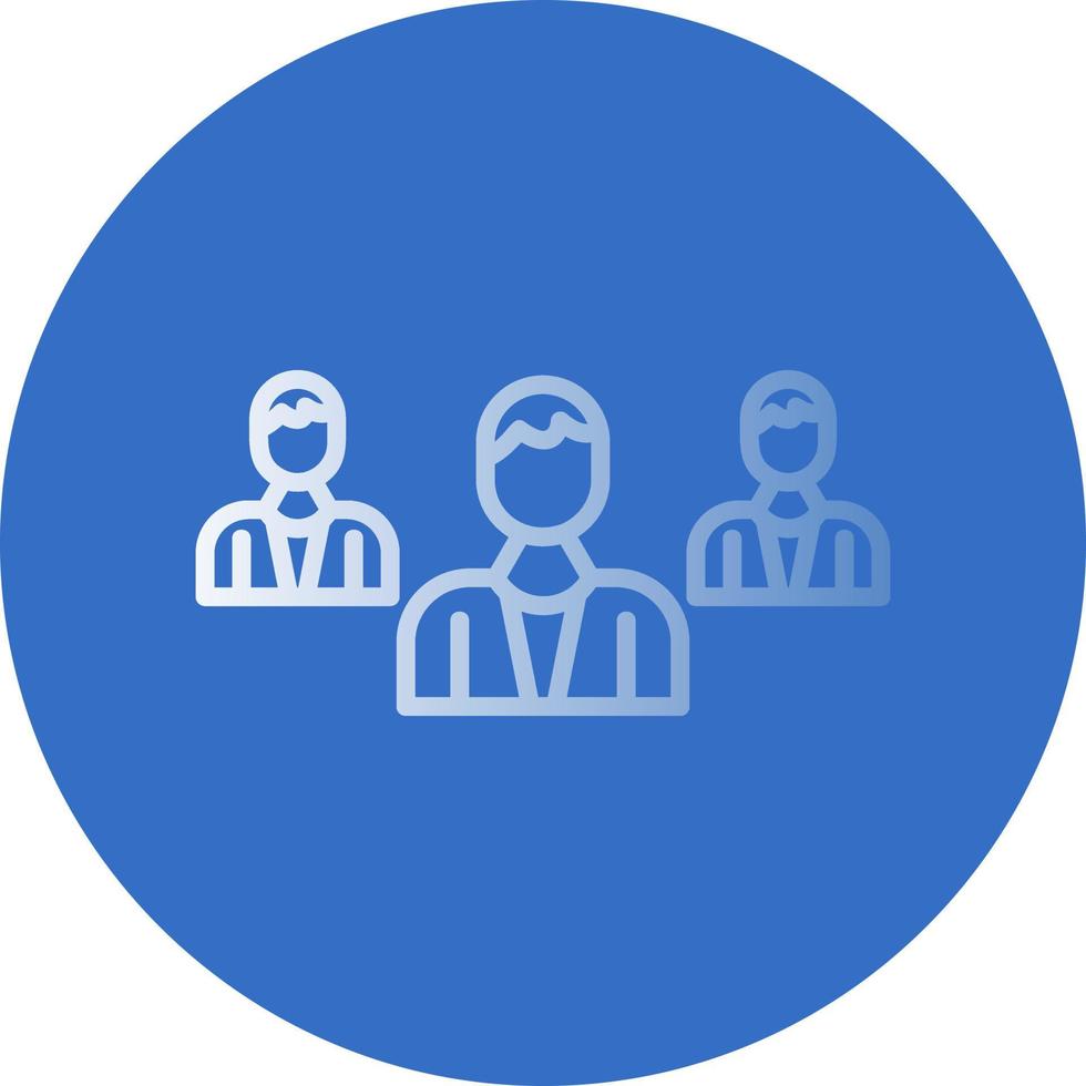 Community Work Vector Icon Design