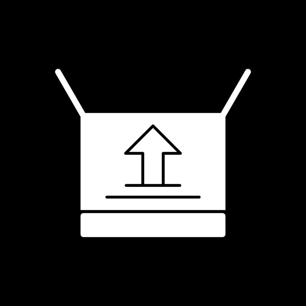 Open Box Vector Icon Design