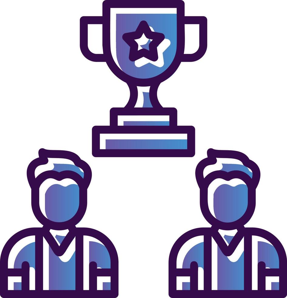 Winner Vector Icon Design