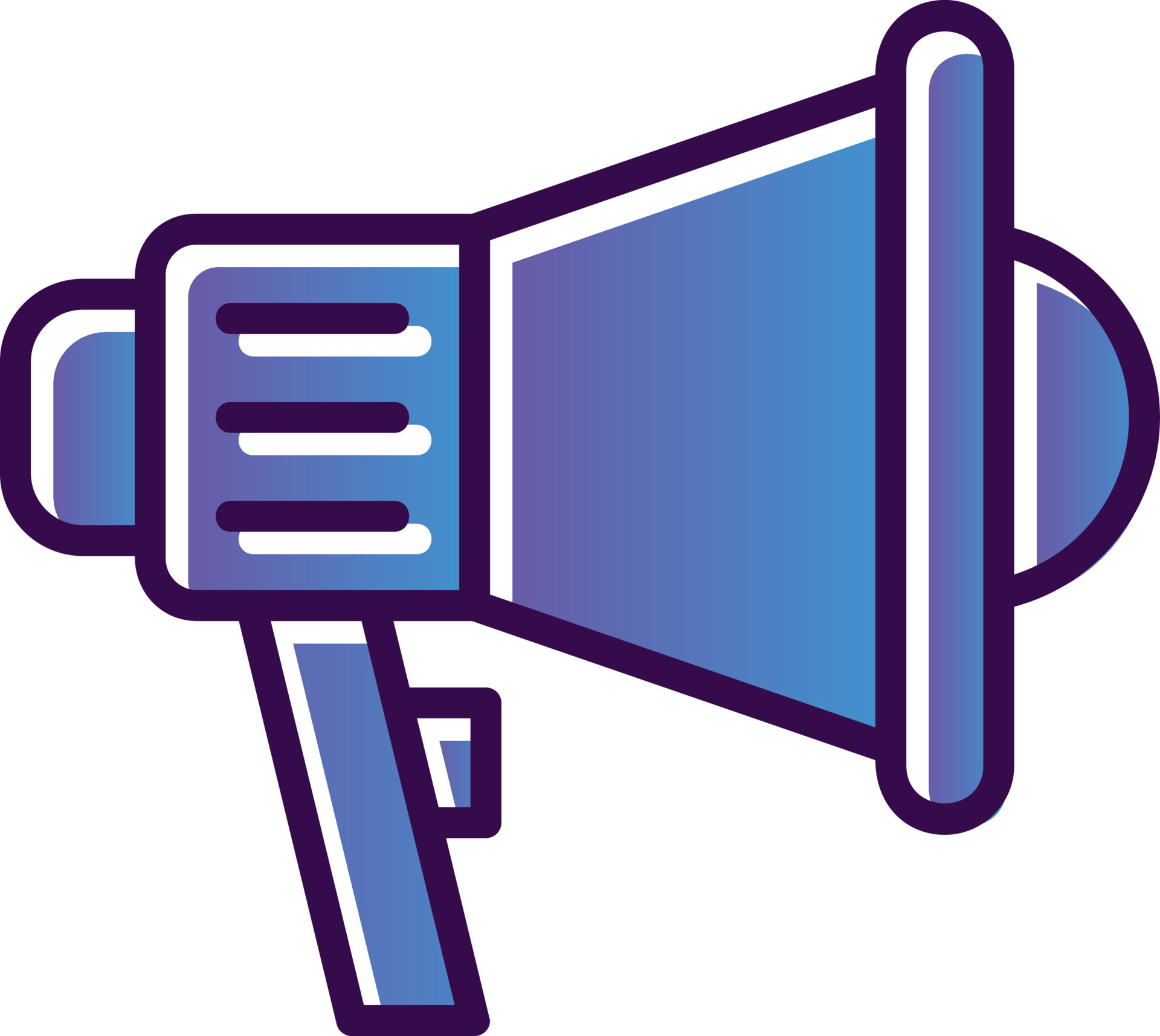 Announcement Vector Icon Design 21201915 Vector Art at Vecteezy