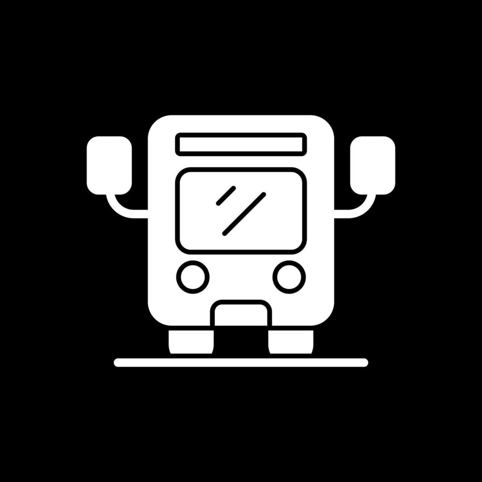 diseño de icono de vector de autobús