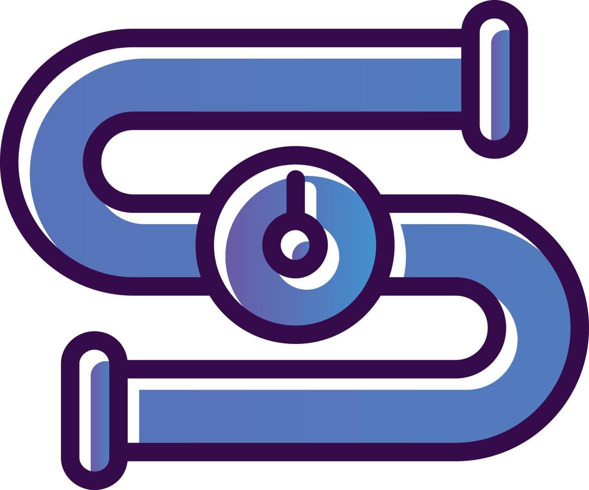 Water Pipe Vector Icon Design