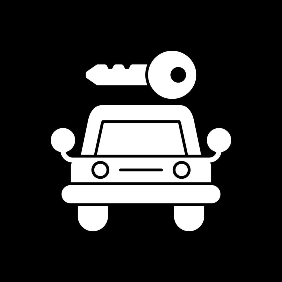 Car Rental Vector Icon Design
