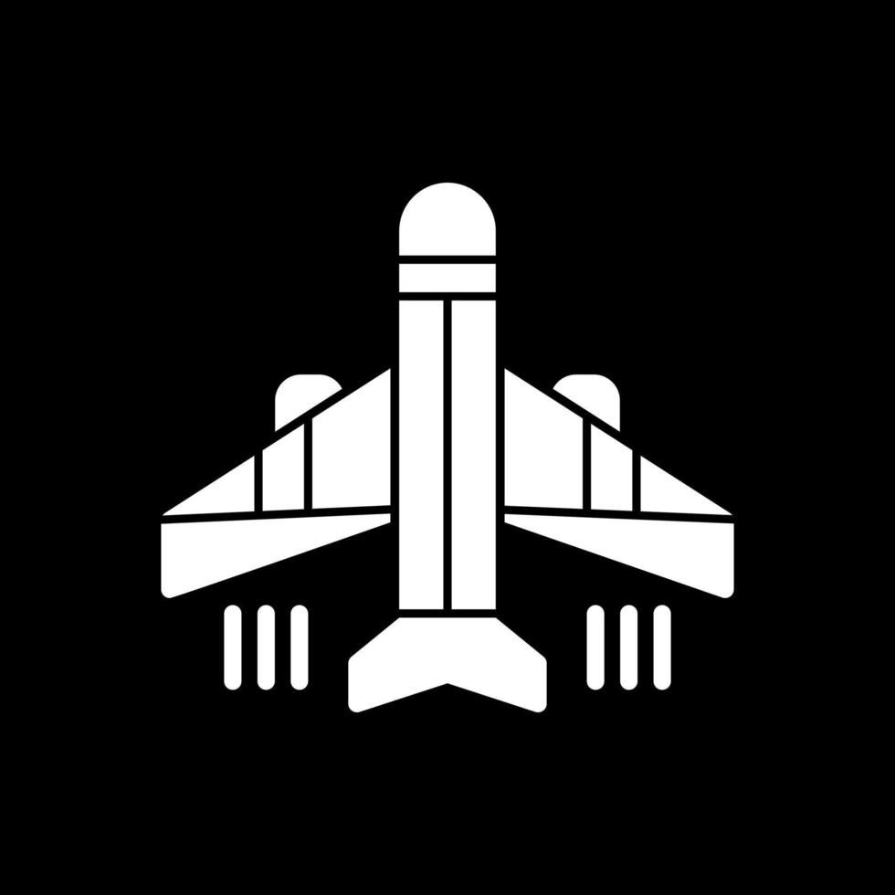 Airplane Vector Icon Design