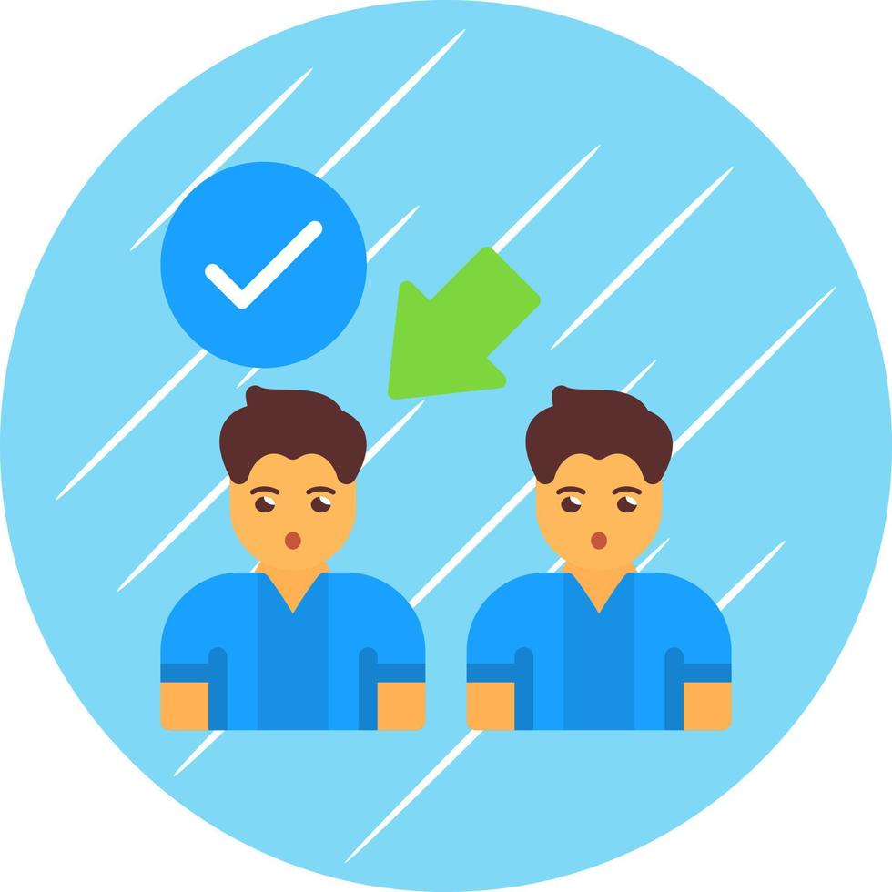 Elected,selected Vector Icon Design