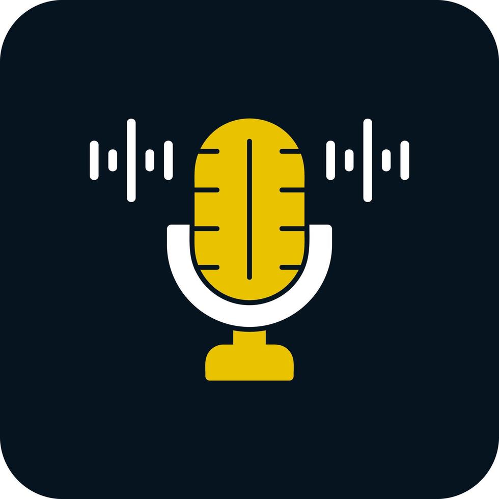Voice Recorder Vector Icon Design