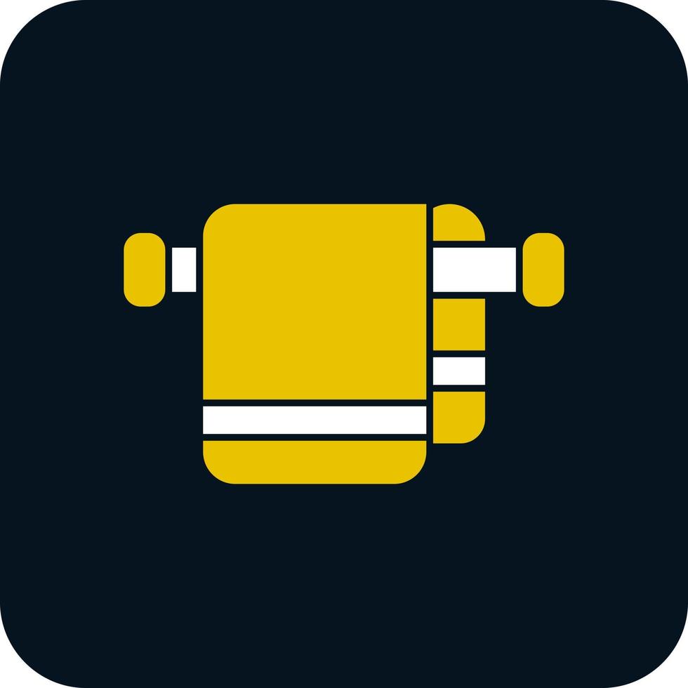 Towel Vector Icon Design