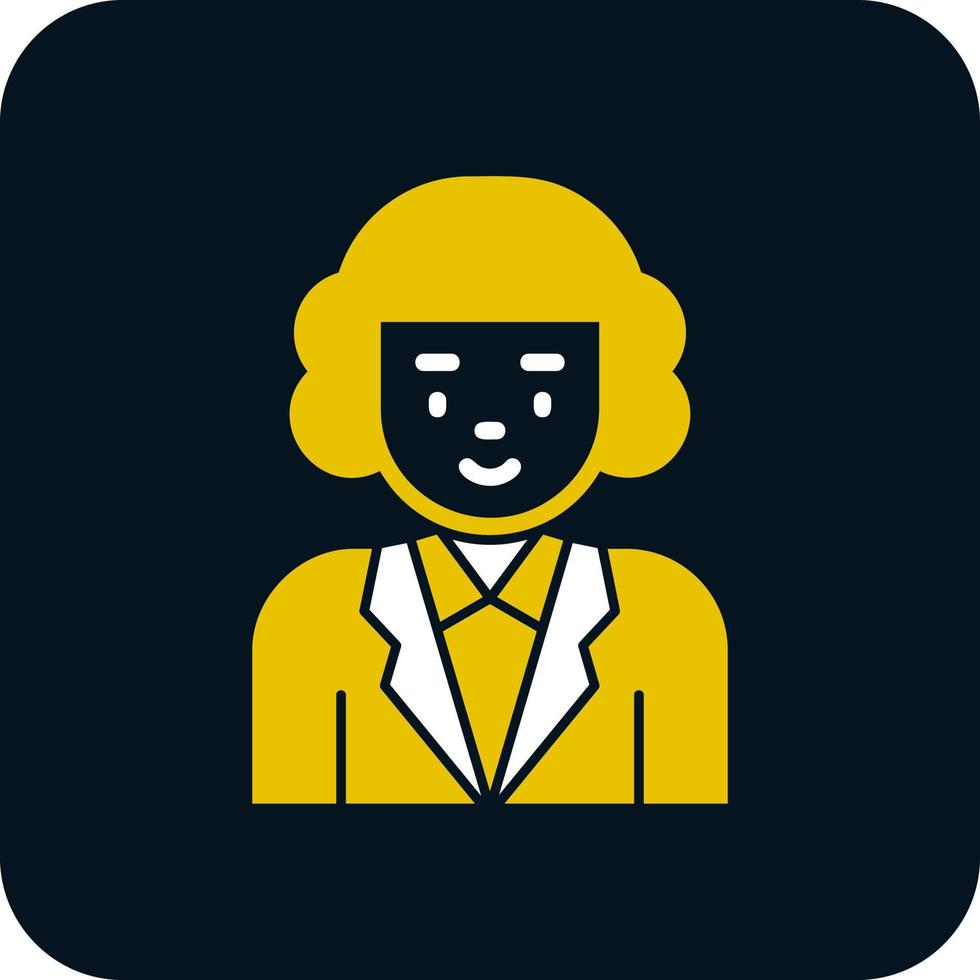 Judge Vector Icon Design
