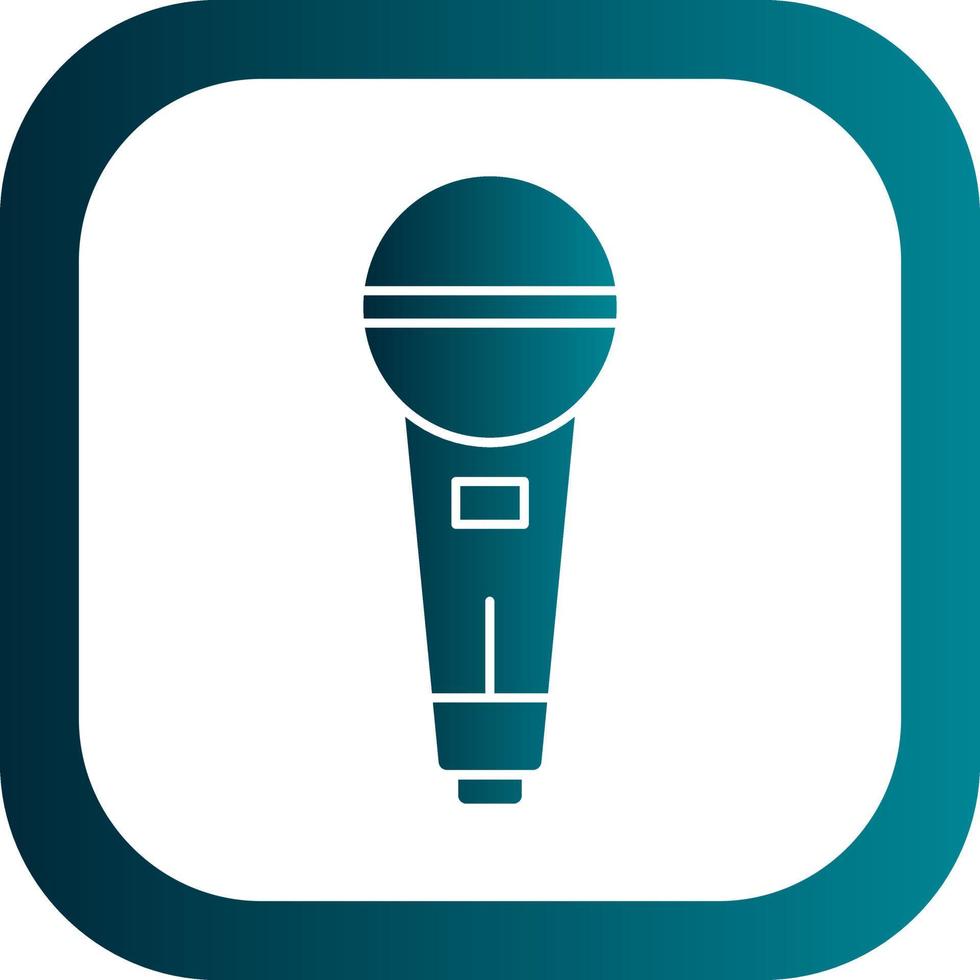 Mike Vector Icon Design