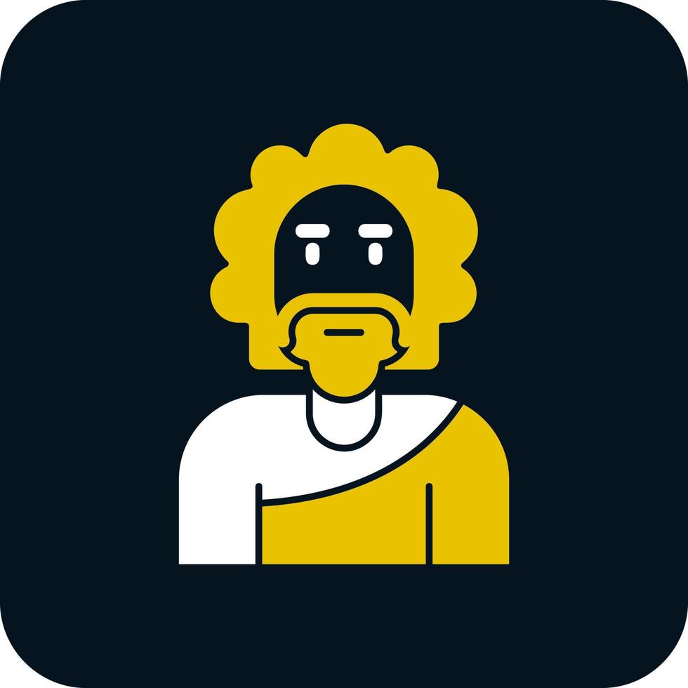 Caveman Vector Icon Design