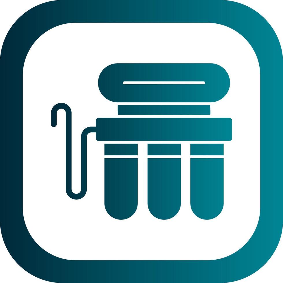 Water Filter Vector Icon Design