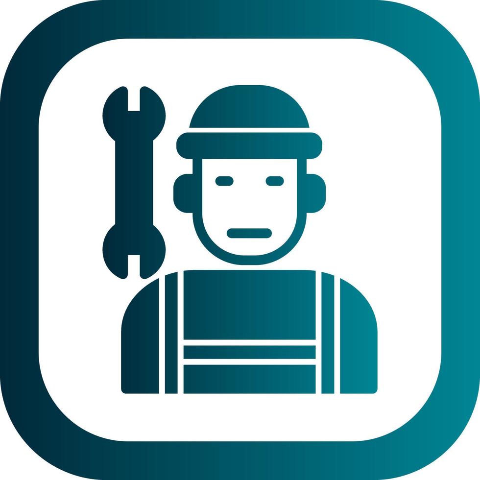 Plumber Vector Icon Design