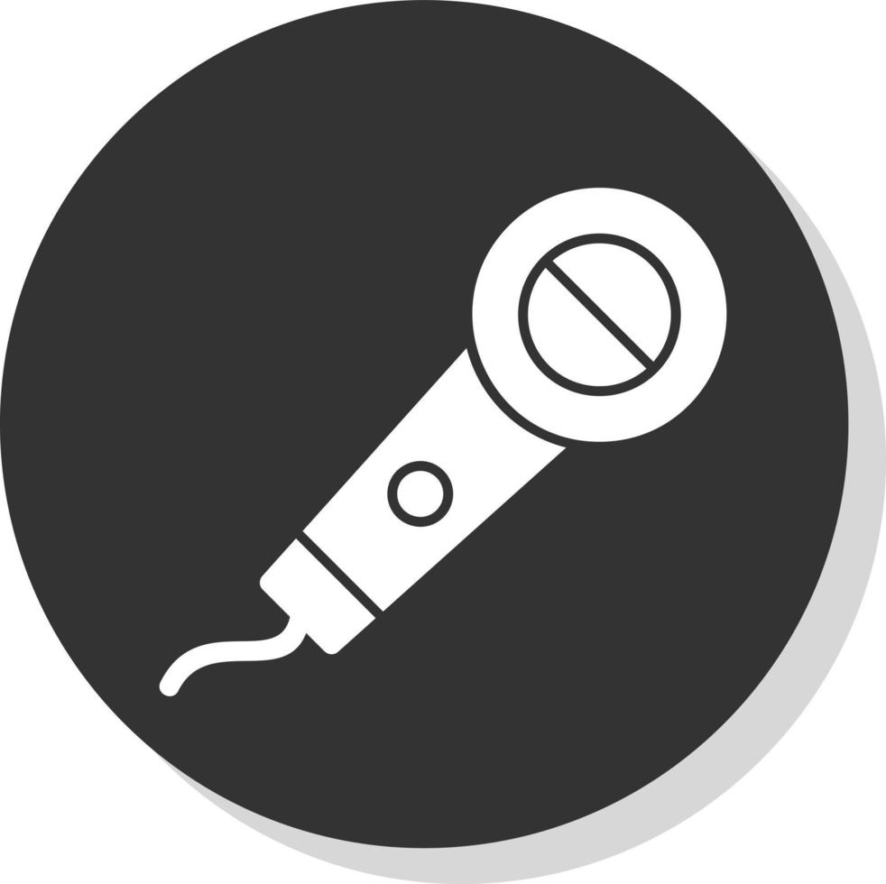 Mike Vector Icon Design
